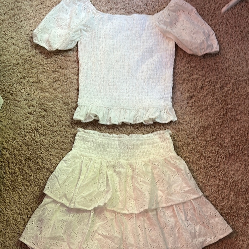 Art Class White Kids Matching Set
